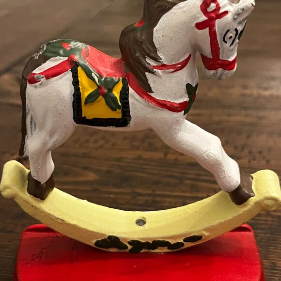Stocking Hangers Set - Rocking Horse - Picture 7 of 9